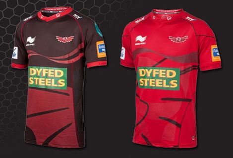 New Scarlets Rugby Kit 2012