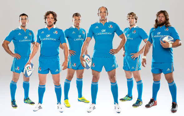 Adidas Italy Rugby Jersey 2012