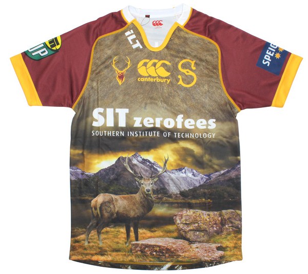 Southland Alternate Rugby Shirt 2014 ITM Cup