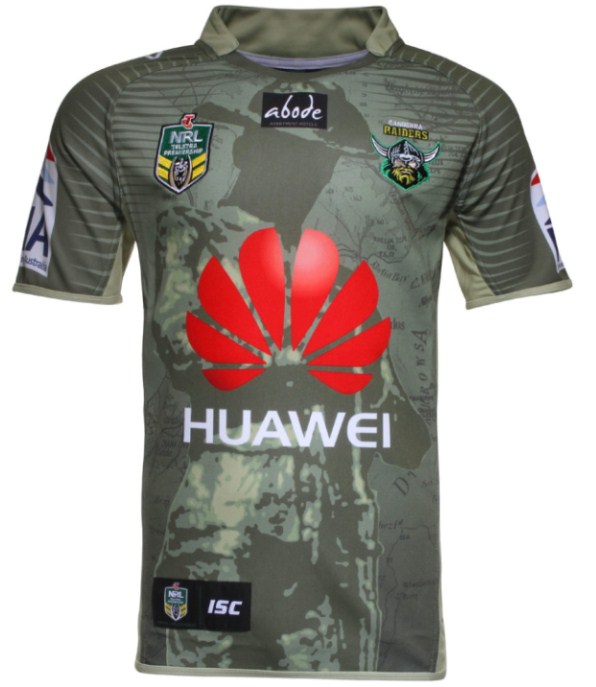 Canberra Raiders ANZAC Top 2015 ISC 
