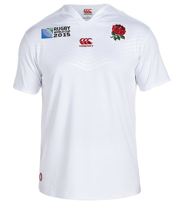 Age 10-11 years T-shirt Top RRP £45 Rugby World Cup 2015 Kids White Canterbury 
