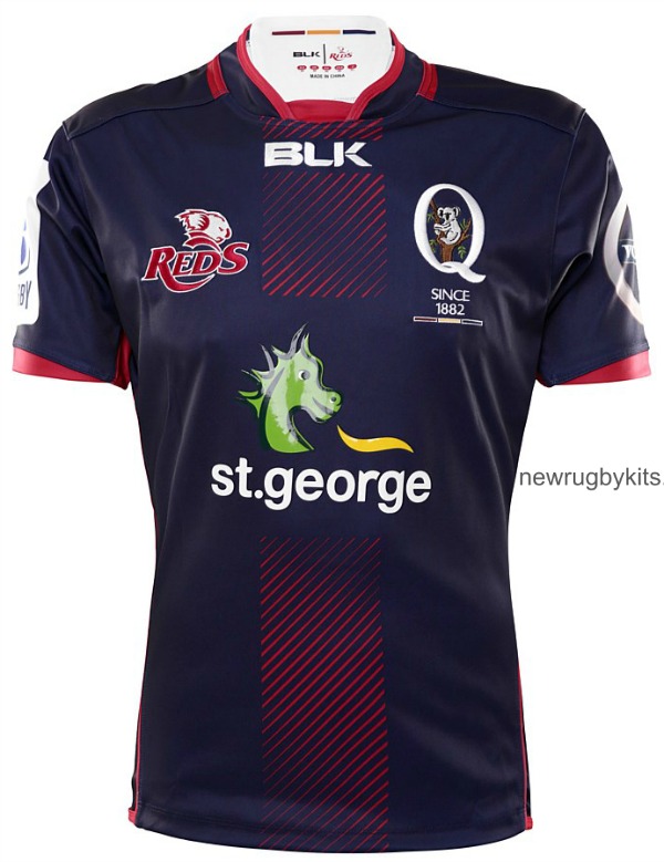 Reds Rugby Away Jersey 2016