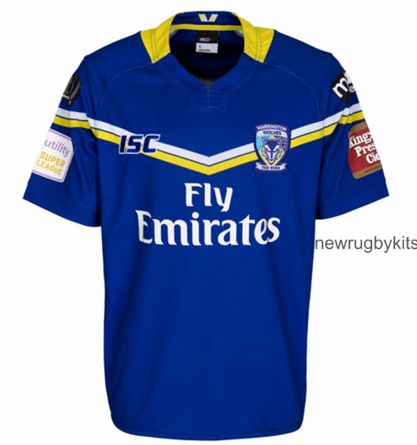 Warrington Wolves Home Shirt 2016