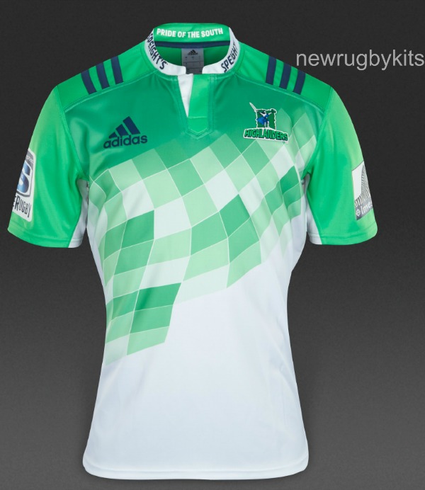 New Highlanders Away Rugby Kit 2016
