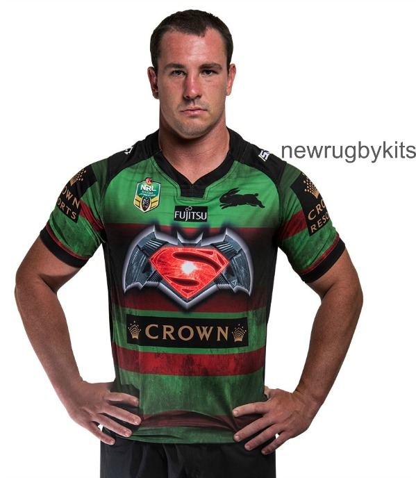 Rabbitohs Batman vs Superman Jersey 2016