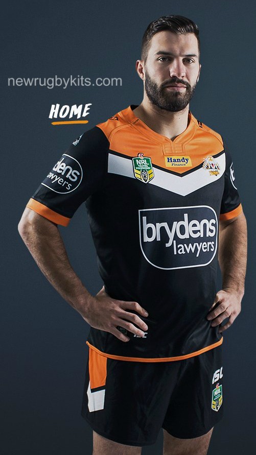 nrl west tigers jersey
