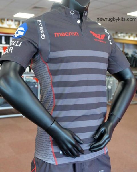 scarlets rugby top
